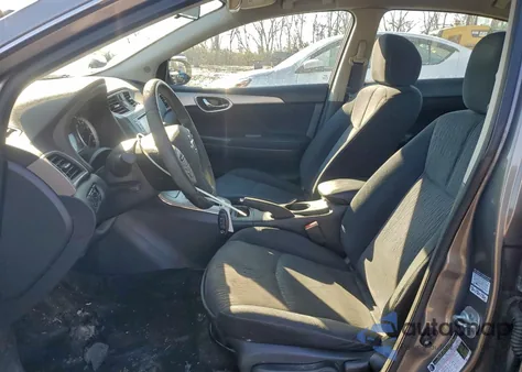 2015 Nissan Sentra S from USA, damaged, VIN 3N1AB7AP6FL689978